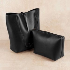 NWOT Tracey Black Tote Bag